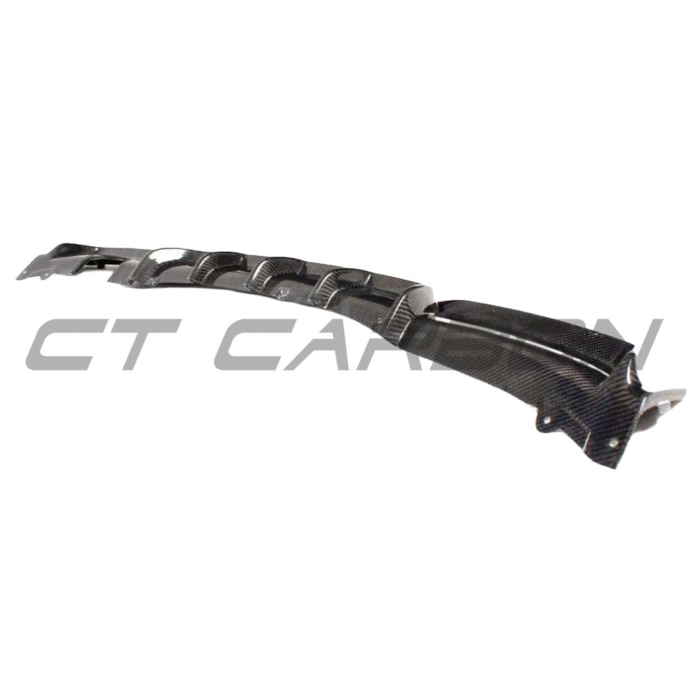 BMW F30/F31 3 SERIES 2011-2015 CARBON FIBRE DIFFUSER - TWIN EXHAUST - V1
