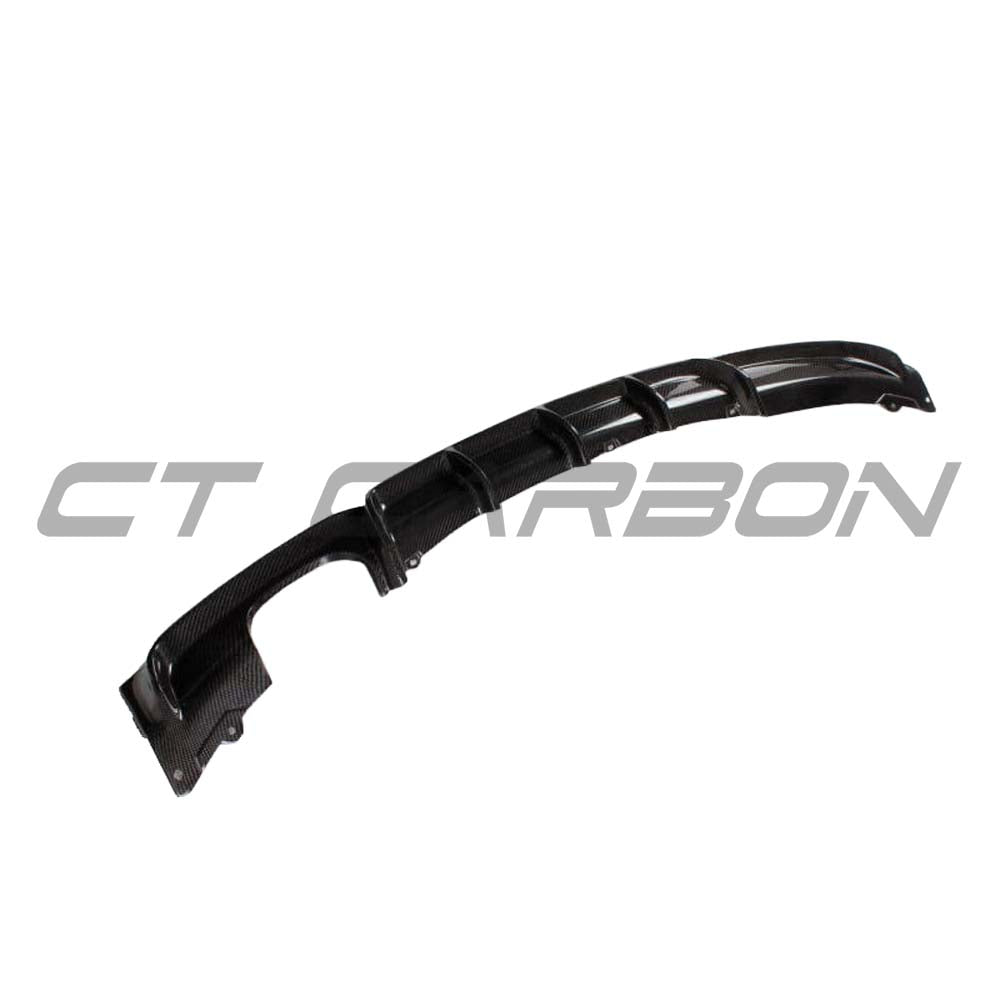 BMW F30/F31 3 SERIES 2011-2015 CARBON FIBRE DIFFUSER - TWIN EXHAUST - V1