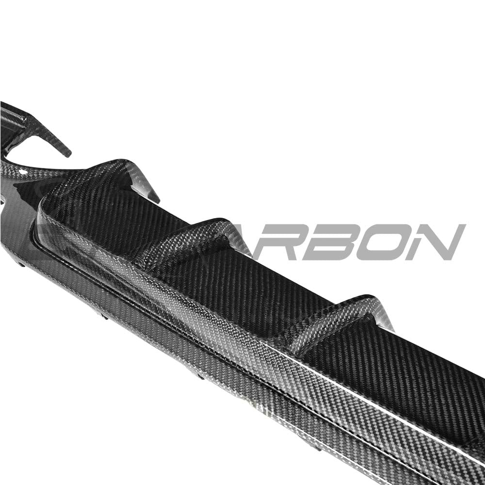 BMW F32, F33 & F36 4 SERIES 2013-2017 CARBON FIBRE DIFFUSER - DUAL EXHAUST - V1
