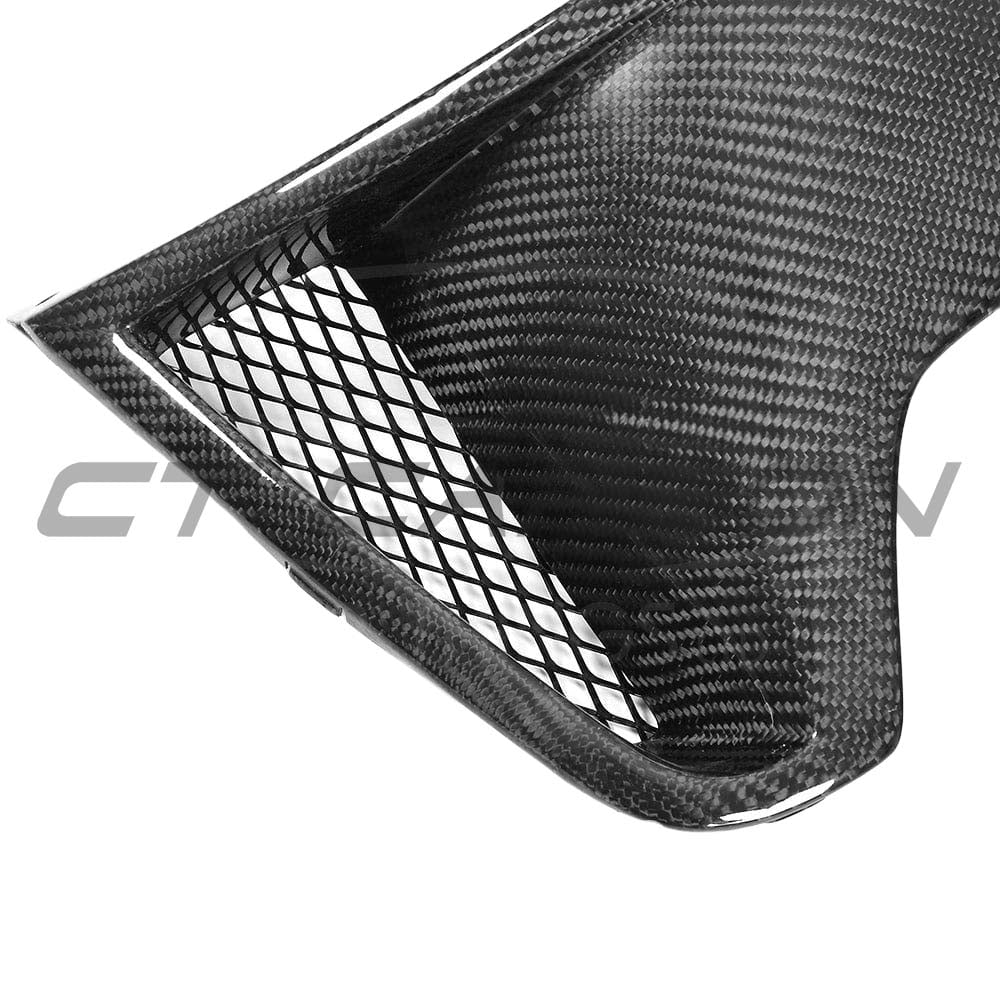 BMW F32, F33 & F36 4 SERIES CARBON FIBRE DIFFUSER - TWIN EXHAUST - V1