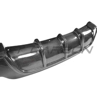 BMW F32, F33 & F36 4 SERIES CARBON FIBRE DIFFUSER - TWIN EXHAUST - V1
