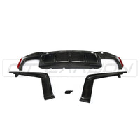 BMW F90 M5 PRE LCI CARBON FIBRE DIFFUSER - V2