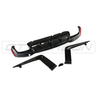BMW F90 M5 PRE LCI CARBON FIBRE DIFFUSER - V2