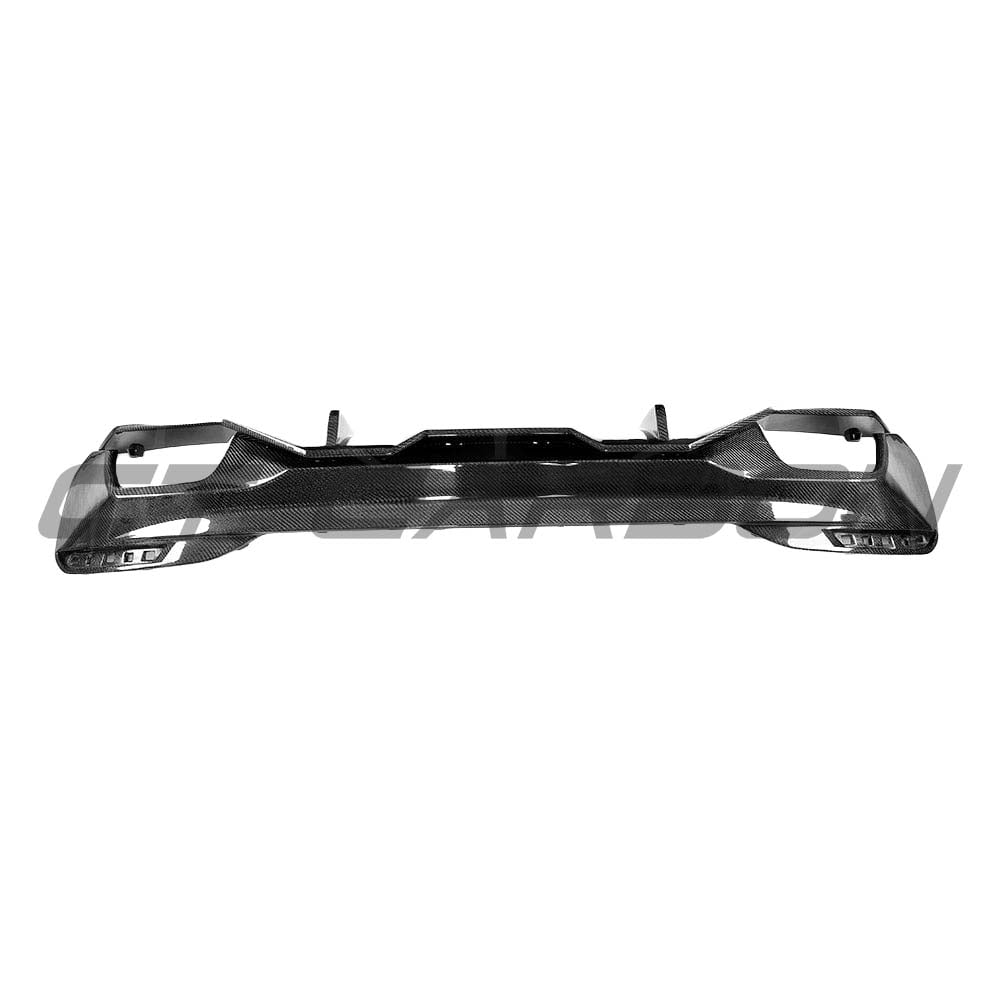 BMW G30 5 SERIES 2017-2023 CARBON FIBRE DIFFUSER - V1