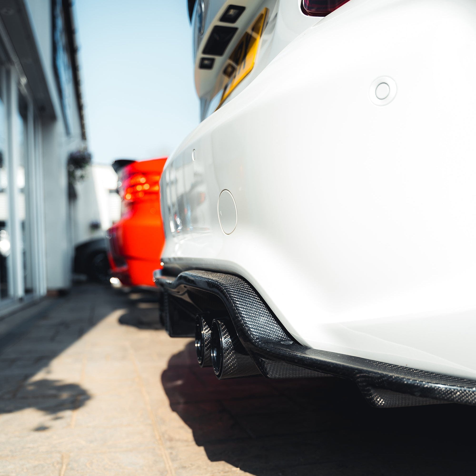 BMW M2 / M2C F87 CARBON FIBRE DIFFUSER - V5