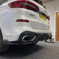 BMW X5 G05 2018-2023 PRE-LCI CARBON FIBRE DIFFUSER - CT DESIGN