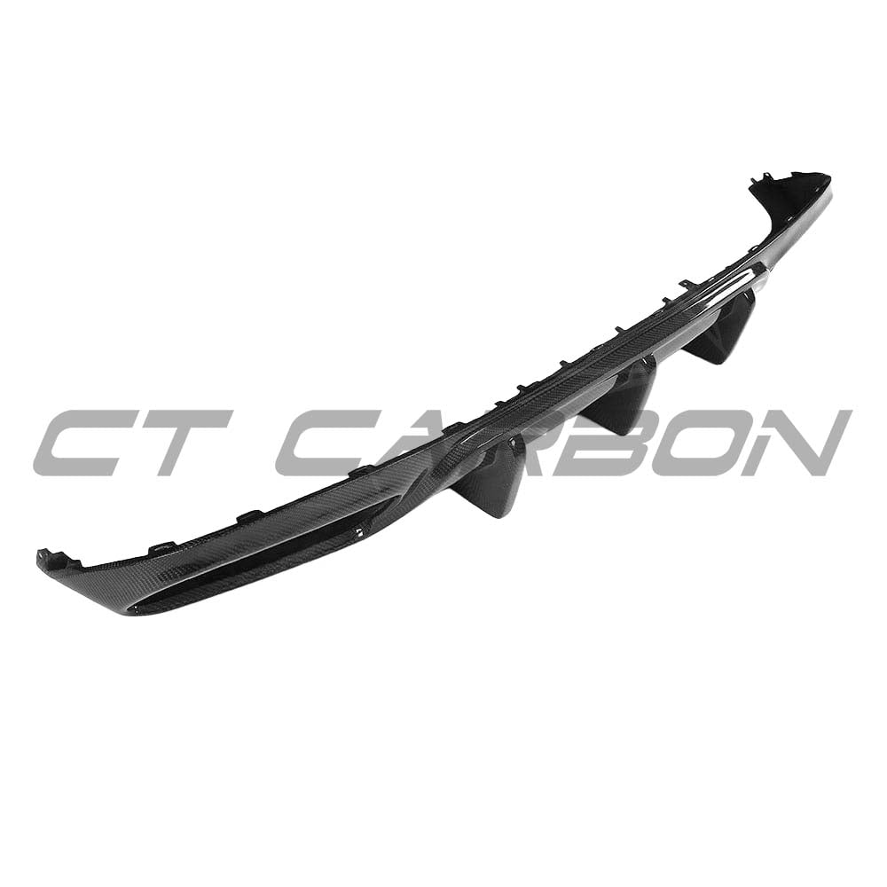 MERCEDES W205 C63 & C63 COUPE 2DR CARBON DIFFUSER - V1