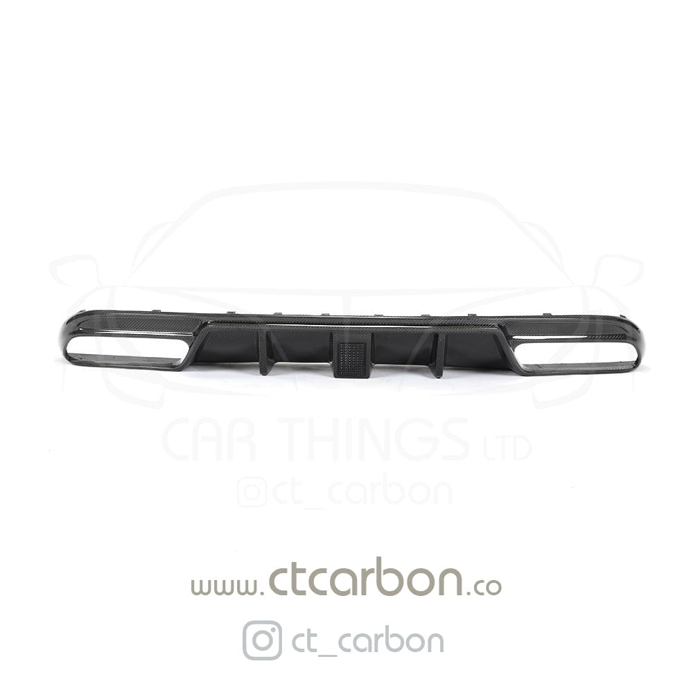 MERCEDES W205 C63 & C63S SALOON 4DR CARBON DIFFUSER - CT DESIGN
