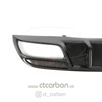 MERCEDES W205 C63 & C63S SALOON 4DR CARBON DIFFUSER - CT DESIGN