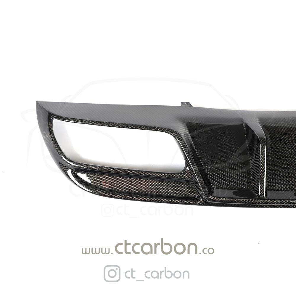 MERCEDES W205 C63 & C63S SALOON 4DR CARBON DIFFUSER - CT DESIGN