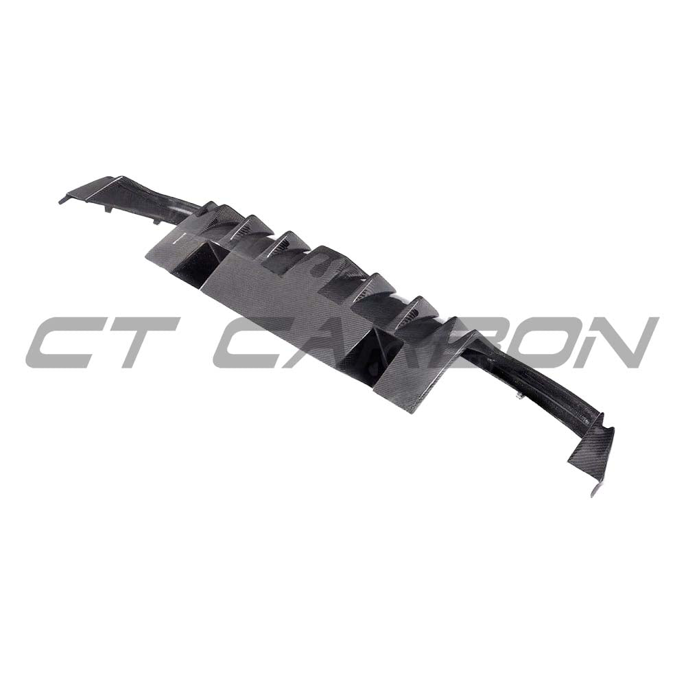 MERCEDES W205 C63 & C63S SALOON 4DR CARBON FIBRE DIFFUSER & EXHAUST TIPS