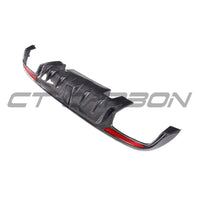 MERCEDES W205 C63 & C63S SALOON 4DR CARBON FIBRE DIFFUSER & EXHAUST TIPS