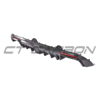 MERCEDES W205 C63 & C63S SALOON 4DR CARBON FIBRE DIFFUSER & EXHAUST TIPS
