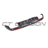 MERCEDES W205 C63 & C63S SALOON 4DR CARBON FIBRE DIFFUSER & EXHAUST TIPS