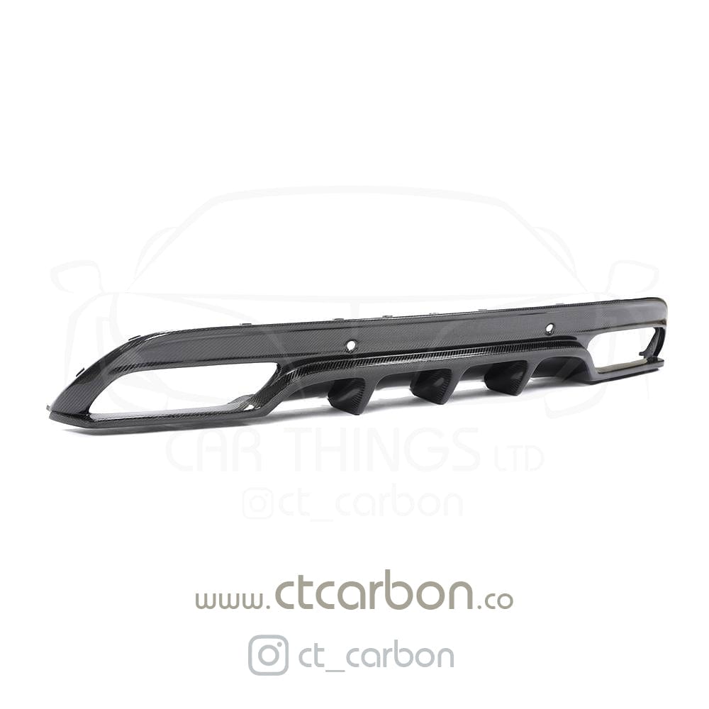 MERCEDES W205 C63 & C63S SALOON CARBON DIFFUSER - PS STYLE