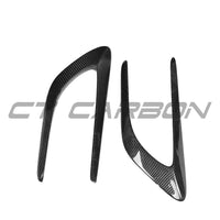 MERCEDES C63/C63S W205 COUPE CARBON FIBRE WING TRIMS
