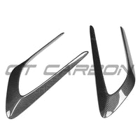 MERCEDES C63/C63S W205 COUPE CARBON FIBRE WING TRIMS