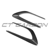 MERCEDES C63/C63S W205 COUPE CARBON FIBRE WING TRIMS