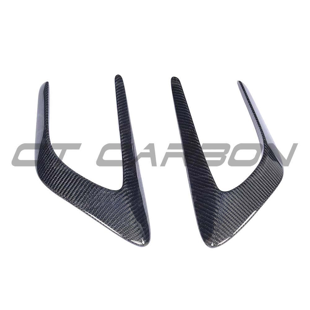 MERCEDES C63/C63S W205 COUPE CARBON FIBRE WING TRIMS