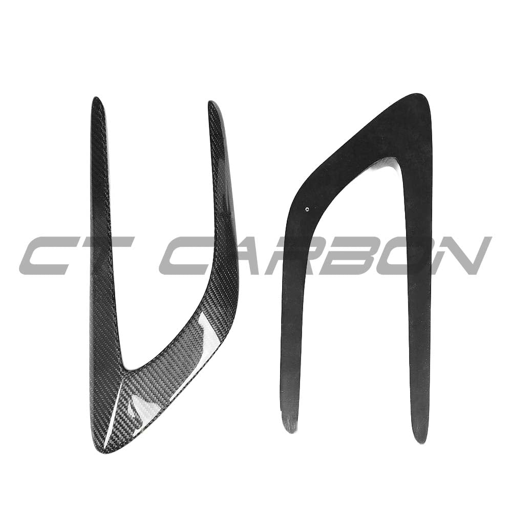 MERCEDES C63/C63S W205 COUPE CARBON FIBRE WING TRIMS