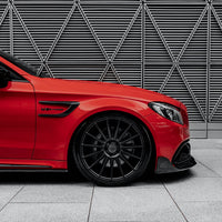 MERCEDES C63/C63S W205 COUPE CARBON FIBRE WING TRIMS