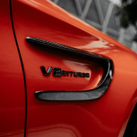 MERCEDES C63/C63S W205 COUPE CARBON FIBRE WING TRIMS