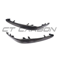 MERCEDES C63/C63S W205 COUPE & SALOON CARBON FIBRE BUMPER TRIM