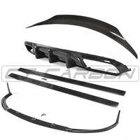 MERCEDES C63 W205 2015-2018 PRE-FACELIFT CONVERTIBLE FULL CARBON FIBRE KIT - V2