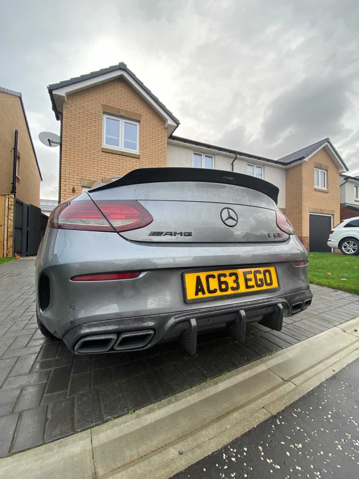 MERCEDES C63 W205 2015-2018 PRE-FACELIFT COUPE FULL CARBON FIBRE KIT - V1