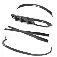 MERCEDES C63 W205 2015-2018 PRE-FACELIFT COUPE FULL CARBON FIBRE KIT - V2