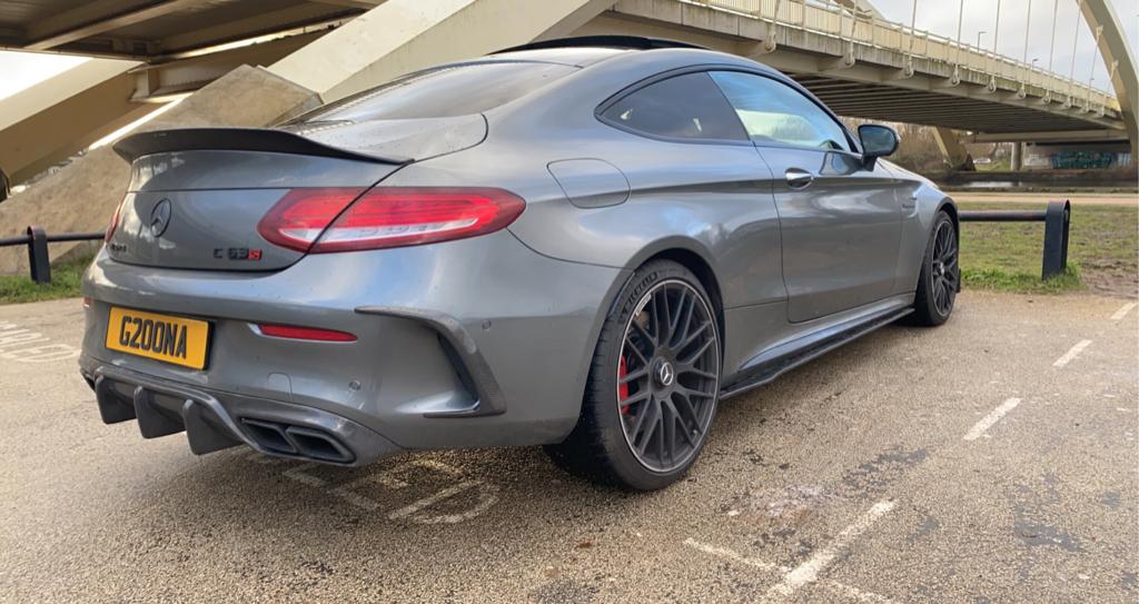 MERCEDES C63 W205 2015-2018 PRE-FACELIFT COUPE FULL CARBON FIBRE KIT - V2