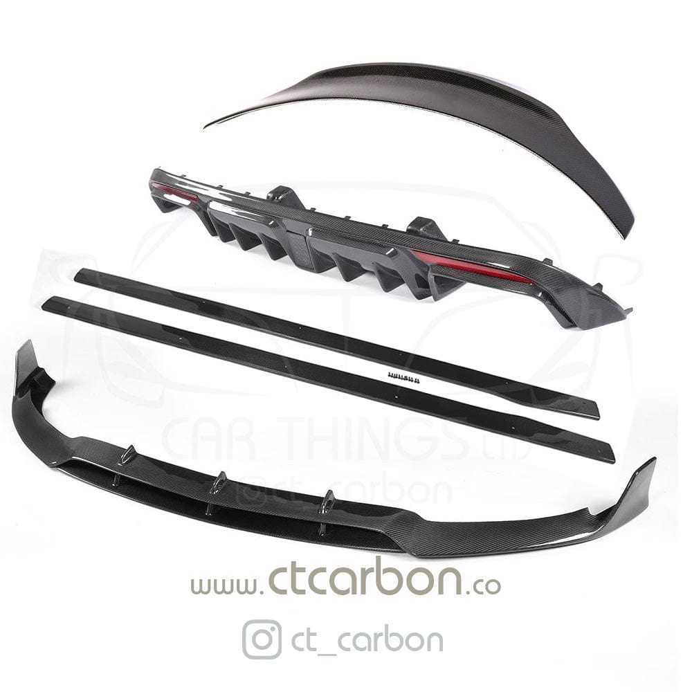 MERCEDES C63 W205 2014-2018 SALOON FULL CARBON FIBRE KIT - V2