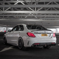 MERCEDES C63 W205 2014-2018 SALOON FULL CARBON FIBRE KIT - V2