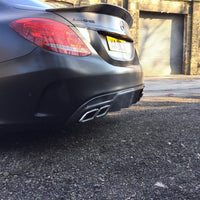 MERCEDES C63 W205 2014-2015 SALOON FULL CARBON FIBRE KIT - V3