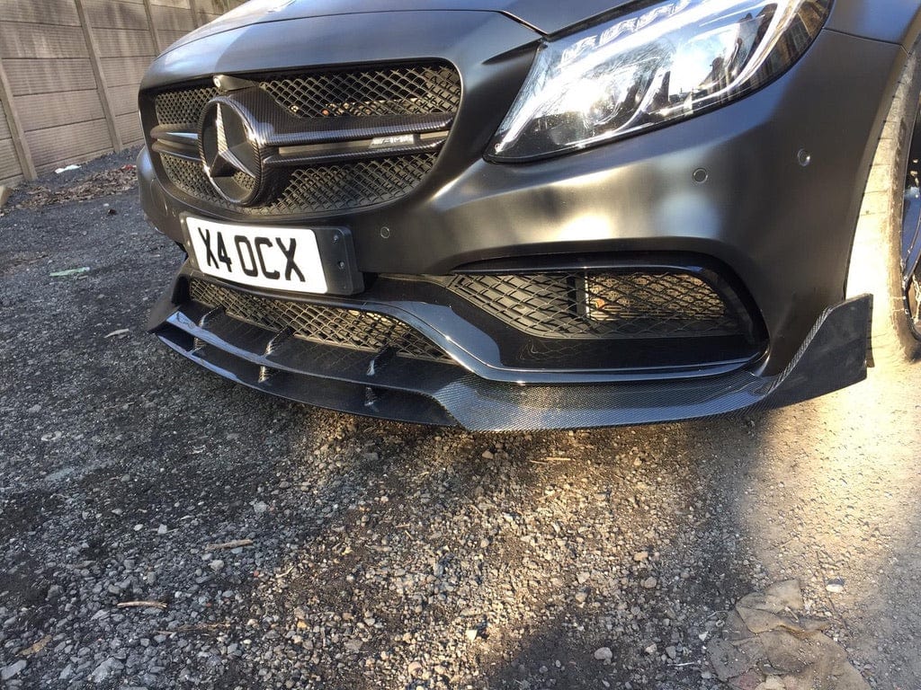 MERCEDES C63 W205 2014-2015 SALOON FULL CARBON FIBRE KIT - V3