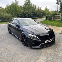 MERCEDES C63 W205 2014-2018 SALOON FULL CARBON FIBRE KIT - V1