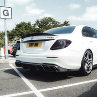 MERCEDES E63 W213 2018-2020 PRE-FACELIFT CARBON FIBRE DIFFUSER - CT DESIGN