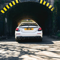 MERCEDES E63 W213 2018-2020 PRE-FACELIFT CARBON FIBRE DIFFUSER - CT DESIGN
