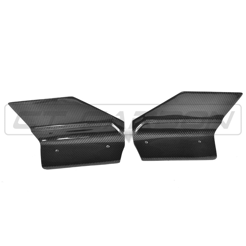BMW F16 X6 CARBON FIBRE REAR BUMPER EXTENSIONS