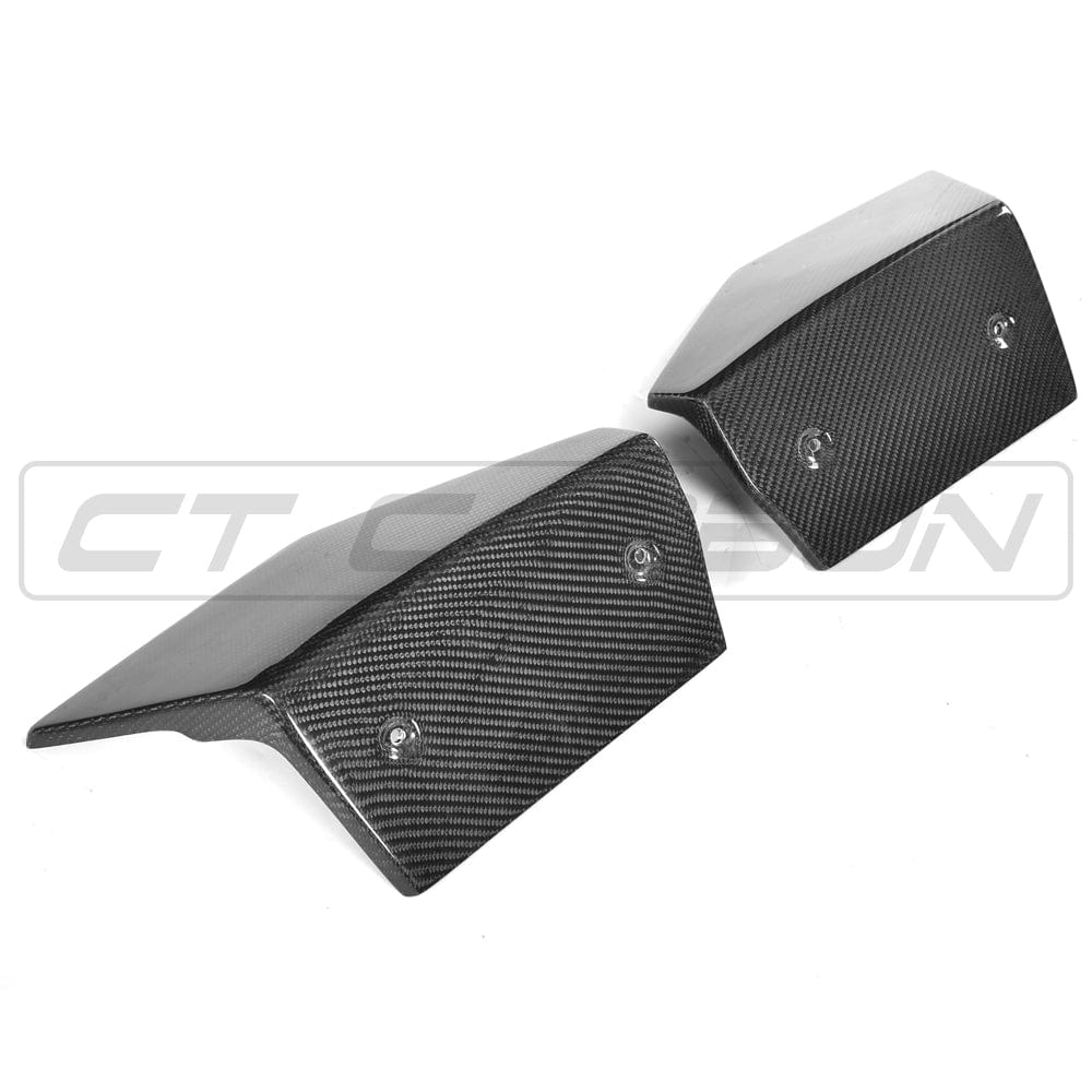 BMW F16 X6 CARBON FIBRE REAR BUMPER EXTENSIONS