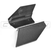 BMW F16 X6 CARBON FIBRE REAR BUMPER EXTENSIONS