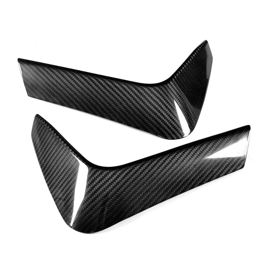 BMW M3 & M4 (F80/F82/F83) 2014-2020 CARBON FIBRE REAR BUMPER CANARDS