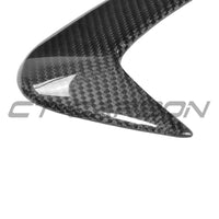 MERCEDES W205 C63 & C43 SALOON REAR BUMPER CARBON FIBRE CANARDS