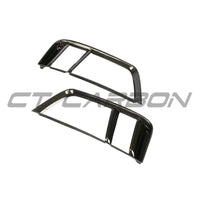 AUDI R8 V10 GEN 2 CARBON FIBRE REAR SIDE GRILLES