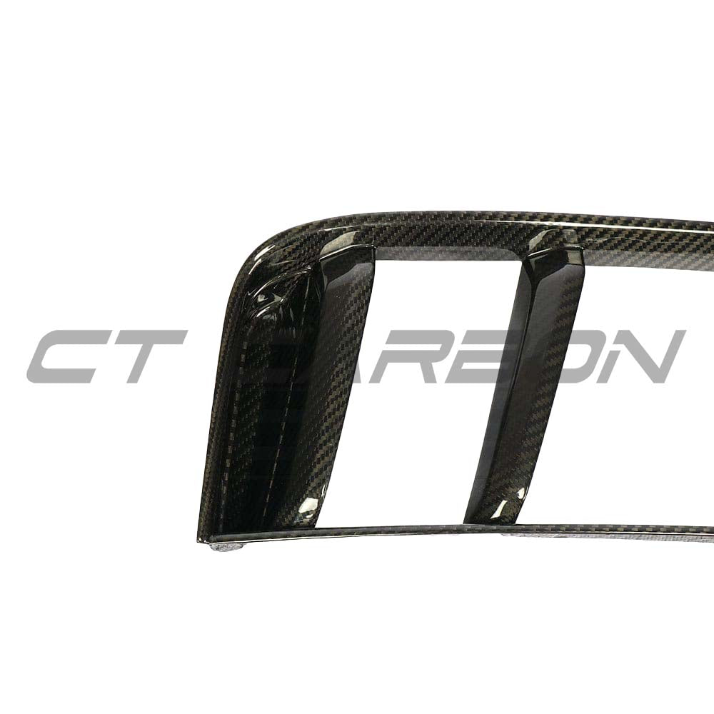 AUDI R8 V10 GEN 2 CARBON FIBRE REAR SIDE GRILLES