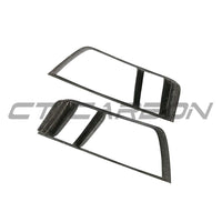 AUDI R8 V10 GEN 2 CARBON FIBRE REAR SIDE GRILLES
