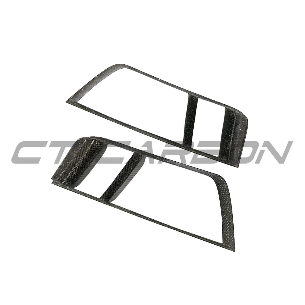 AUDI R8 V10 GEN 2 CARBON FIBRE REAR SIDE GRILLES