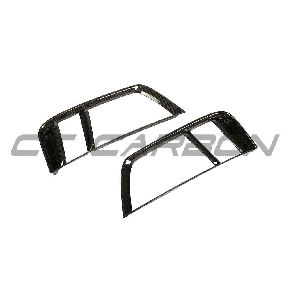 AUDI R8 V10 GEN 2 CARBON FIBRE REAR SIDE GRILLES