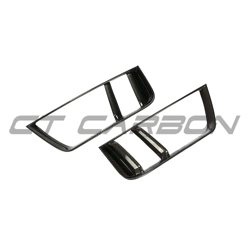 AUDI R8 V10 GEN 2 CARBON FIBRE REAR SIDE GRILLES