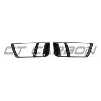 AUDI R8 V10 GEN 2 CARBON FIBRE REAR SIDE GRILLES